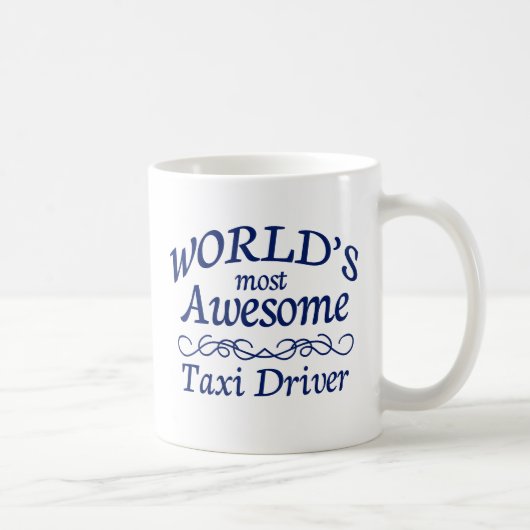 Mug Le chauffeur de taxi le plus impressionnant du (Droite)