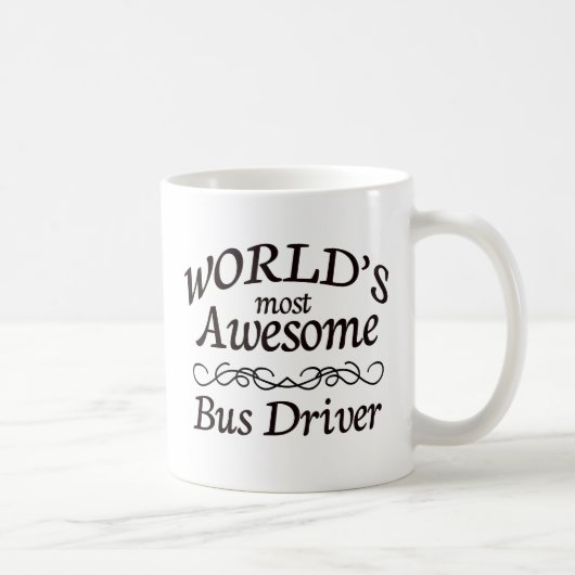 Mug Le chauffeur du bus le plus impressionnant du (Droite)
