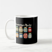 Mug Le Cheerleading Est Mon Jam Coach De Cheer Esprit (Gauche)