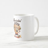 Mug Le Cheeseburger qui court (Devant droit)