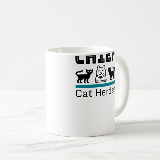 Mug Le chef de l'Herder Funny (Devant droit)