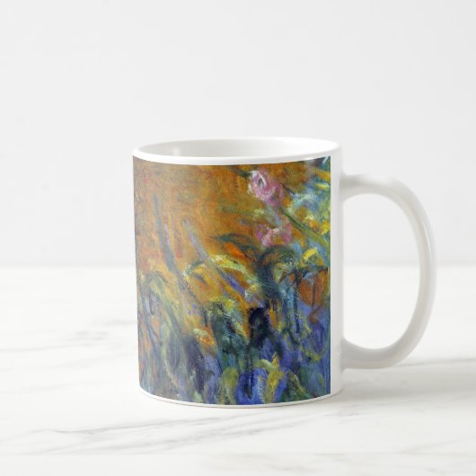 Mug Le chemin à travers les iris par Claude Monet (Droite)