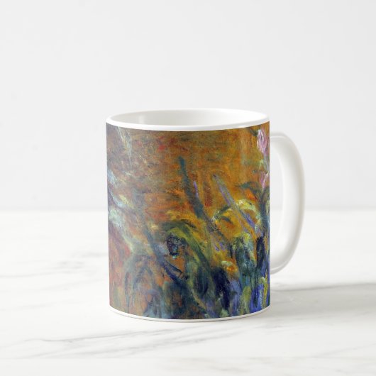 Mug Le chemin à travers les Irises par Claude Monet (Devant droit)