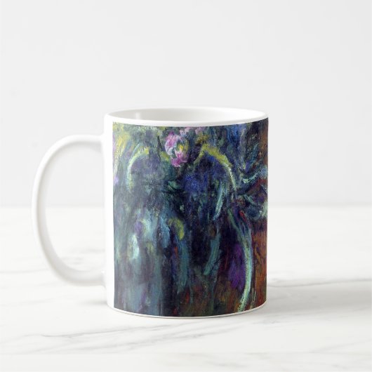 Mug Le chemin à travers les Irises par Claude Monet (Gauche)
