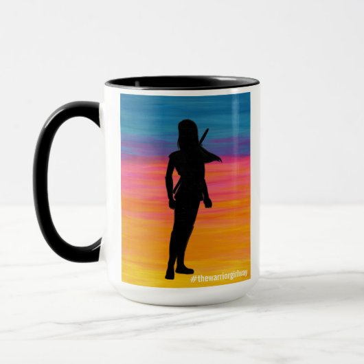 Mug Le chemin de la fille guerrière (Gauche)