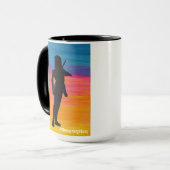 Mug Le chemin de la fille guerrière (Devant gauche)