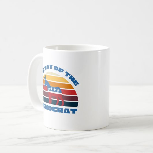 MUG LE CHEMIN DU DÉMOCRATE (Devant gauche)