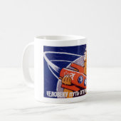 Mug Le chemin est ouvert pour des humains - l'espace (Devant gauche)