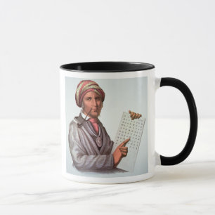 Mug Le chercheur cherokee, Sequoyah (1776-1843)