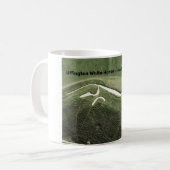 Mug Le cheval blanc d'Uffington, âge du fer (Devant gauche)