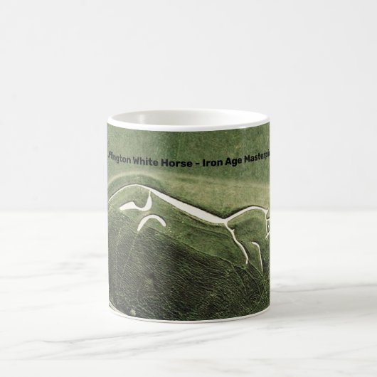 Mug Le cheval blanc d'Uffington, âge du fer (Centre)