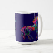 Mug Le Cheval Brodé (Devant droit)
