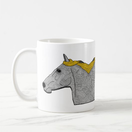 Mug le cheval de miroir (Gauche)