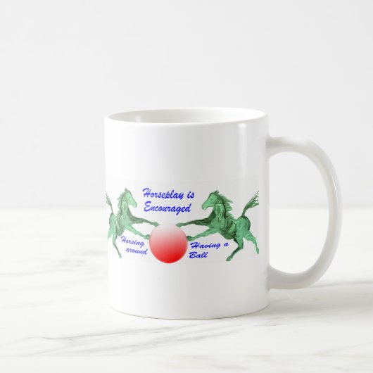 Mug Le cheval est encouragé (Droite)