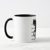 Mug Le cheval français de musique s'est levé (Gauche)