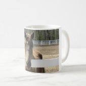 Mug Le cheval vous rencontre à la barrière (Devant droit)