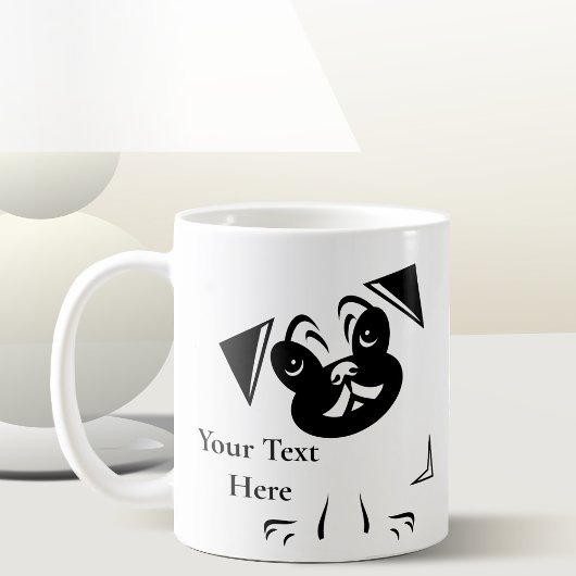 Mug Le chien de carlin Lover