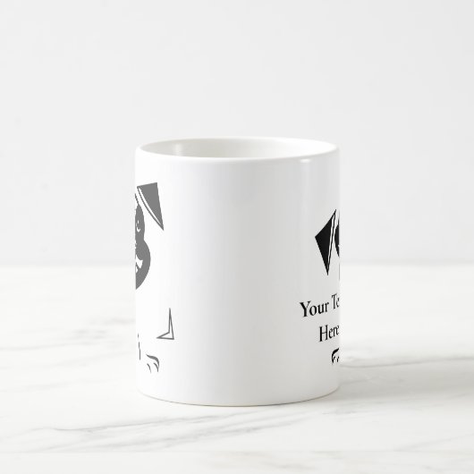 Mug Le chien de carlin Lover (Centre)