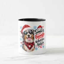 Le chien de Noël préféré du Père Noël, un Berger A