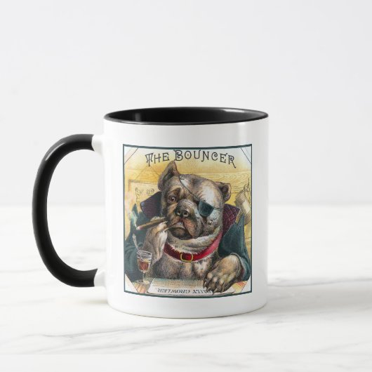 Mug Le chien de videur (Gauche)