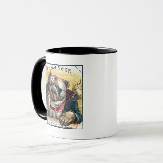 Mug Le chien de videur (Devant gauche)