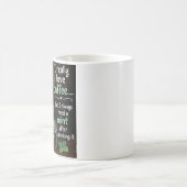 Mug Le Chien dit la vérité sur la consommation de Café (Centre)