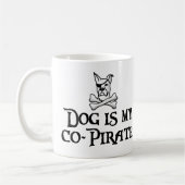 Mug Le chien est mon Co-pirate (Gauche)