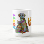 Mug Le chien et le chat adoptent Ne pas acheter Secour (Centre)