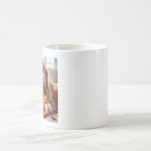 Mug Le chien le plus mignon avec pizza (Centre)