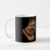 MUG LE CHIEN LOYAL ALLEMAND SHEPHERD (Gauche)