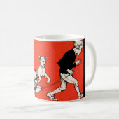 Mug le chien marcheur (Devant droit)