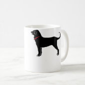 Mug Le Chien Noir (Devant droit)