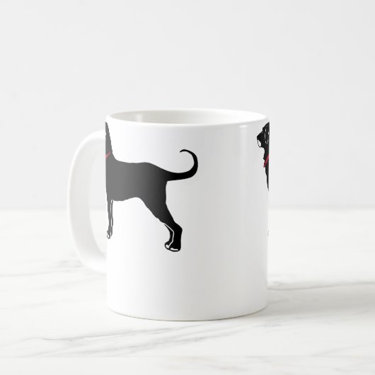 Mug Le Chien Noir (Devant gauche)