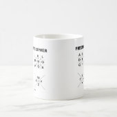 Mug Le chiffre du franc-maçon (cryptographie) (Centre)