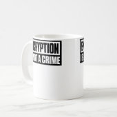 Mug Le Chiffrement N'Est Pas Un Crime (Devant gauche)