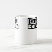 Mug Le Chiffrement N'Est Pas Un Crime (Centre)
