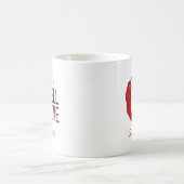 Mug Le Chili rouge sent l'amour (Centre)