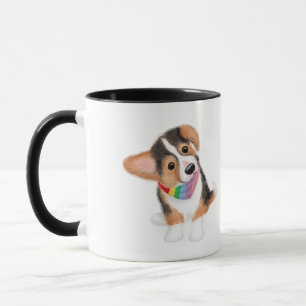 Mug Le chiot de Corgi 'Meilleur papa de chien jamais !