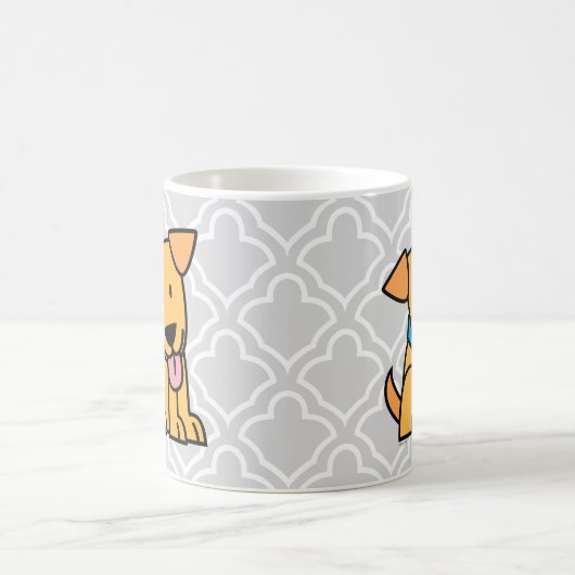 Mug Le chiot de labrador retriever reposent le chiot (Centre)