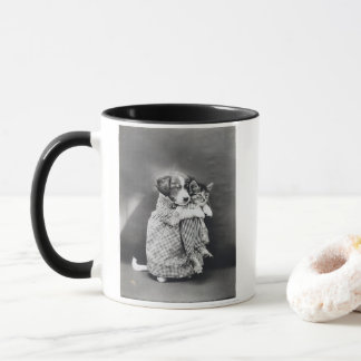 Mug Le chiot nurse kitten Harry Whittier Frees 1914