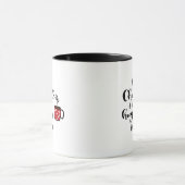 Mug Le Chocolat Chaud Est Comme Un Hug, De L'Intérieur (Centre)