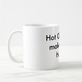 Mug Le chocolat chaud me rend… HEUREUX (Gauche)