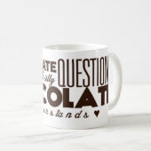 Mug Le chocolat comprend (Devant droit)