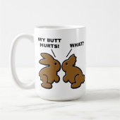 Mug Le chocolat fait mal à la boue (Gauche)