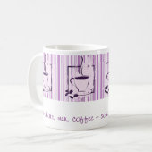 Mug Le chocolat, hommes, café quelques choses sont (Devant gauche)