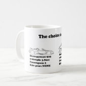 Mug le choix est clair (Devant gauche)