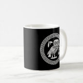 Mug Le Chouette D'Athéna La Mythologie Grecque Ancienn (Devant droit)