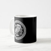Mug Le Chouette D'Athéna La Mythologie Grecque Ancienn (Devant gauche)