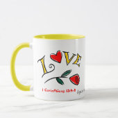 Mug Le chrétien cite inspiré (Gauche)