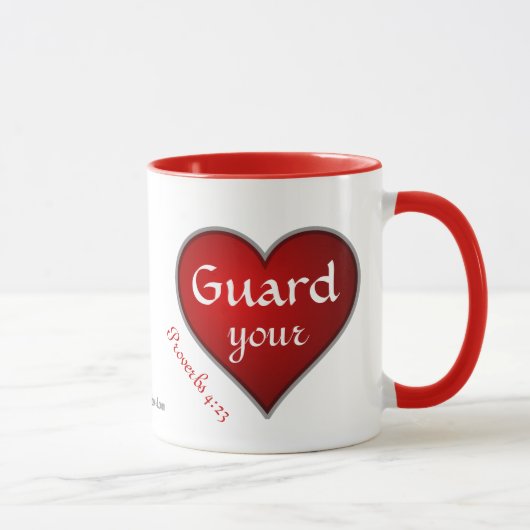 Mug Le chrétien cite inspiré (Droite)